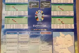  Плакат Чемпіонату Європи з футболу 2024!